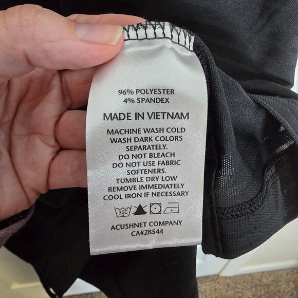 FootJoy‎ Golf Polo-Black/Stripped-Men's M - Picture 3 of 7